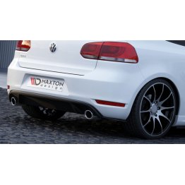 Накладки сплиттеры на задний бампер боковые на Volkswagen Golf VI GTI 35TH